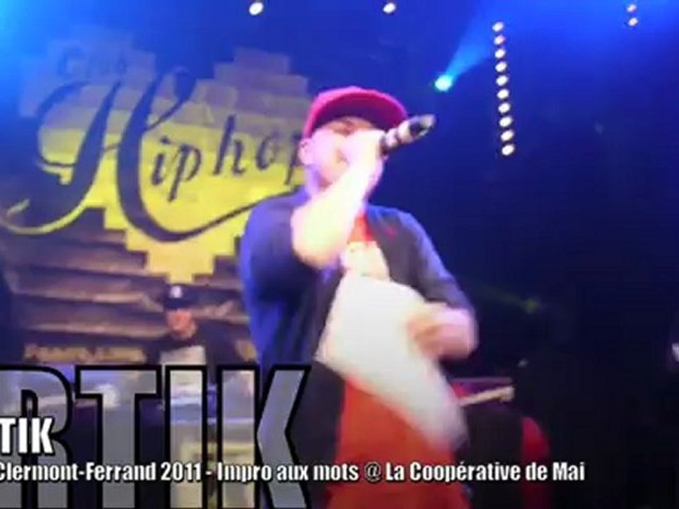 ARTIK, impro aux mots @ EOW Clermont-Ferrand 2011 pt. 1