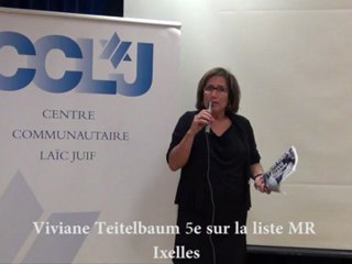 Elections communales 2012 - Viviane Teitelbaum (MR)