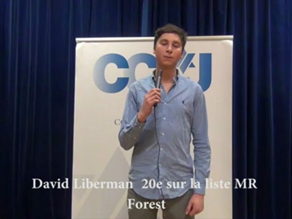 Elections communales 2012 - David Liberman (MR)