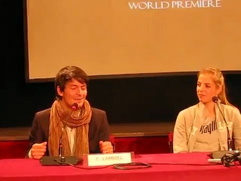 Stephane Lambiel - Opera on ice 2012, press conference
