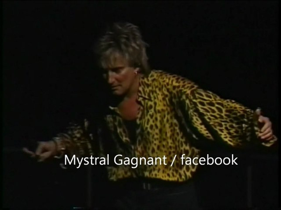 09 some guys have all the luck Rod STEWART live Yokohama Arena 1994 HD