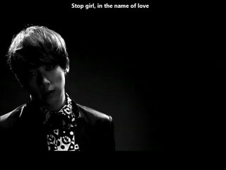 U-KISS - Stop Girl ( Black & White ) ( romanization + english lyrics )