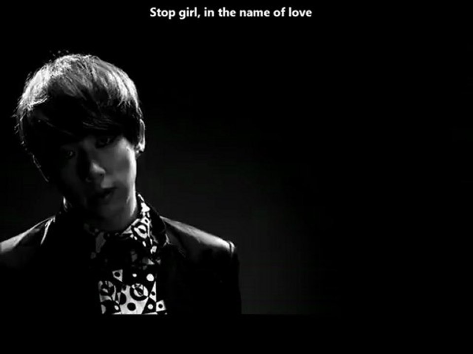U-KISS - Stop Girl ( Black & White ) ( romanization + english lyrics )