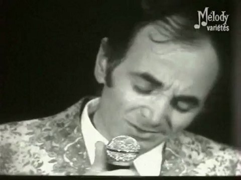 Charles Aznavour -( 72-n&b) Non, je n ai rien oublié....