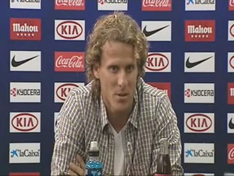 Forlán confía en el Atlético de Madrid en la final contra el Inter de Milán