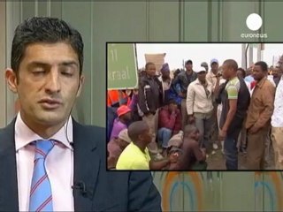 Afrique du Sud : Le mouvement des mineurs de Marikana...