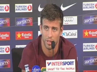 Piqué: "Prefiero tener 19 jugadores muy buenos a 24 con menos calidad"