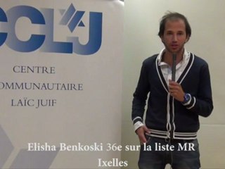 Elections communales 2012 - Elisha Benkoski (MR)