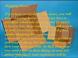 Packaging Supplies