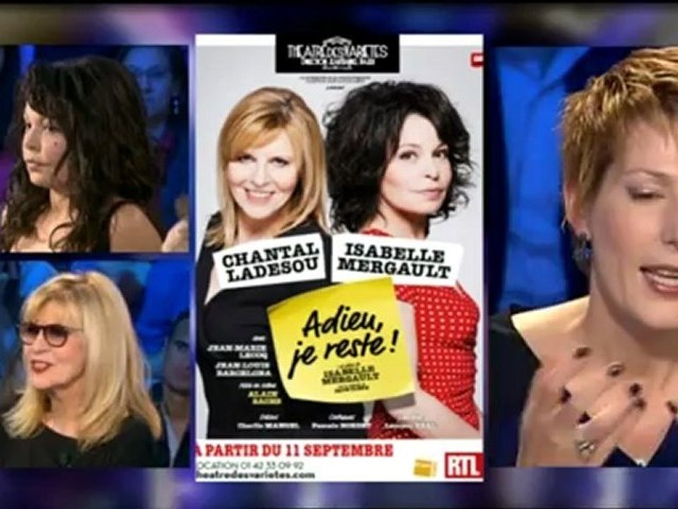 Chantal Ladesou et Isabelle Mergault vs Caron & Polony [T V] Ruquier