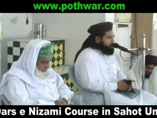 Dars e Nizami Course in Sahot University