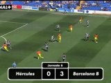 Liga Adelante   Hércules 0  Barcelona B  3