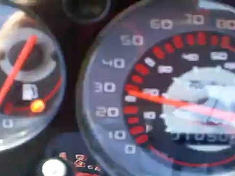 départ arrêté avec galets 6g, embrayage stage 6 sport pro, ressort medium, ressort poussé medium