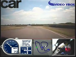 McLaren MP4-12C (2011) hot lap at Rockingham