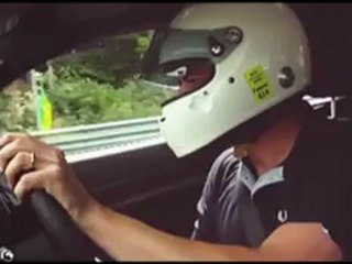 Jethro Bovingdon races the Jaguar XKR 75 at the Nurburgring (2010)