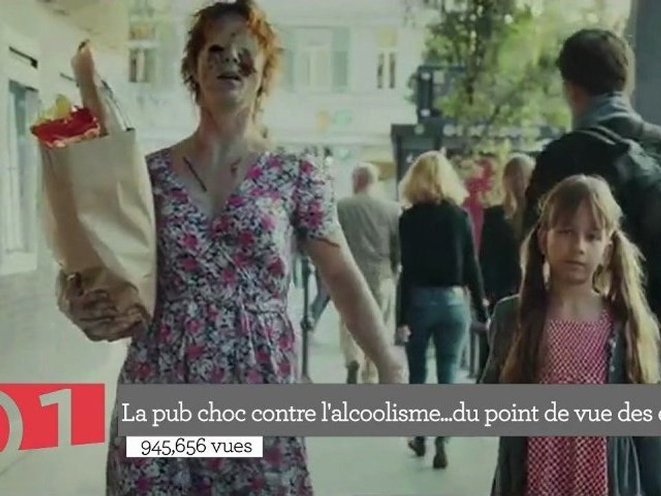 Top 5 : une pub choc contre l'alcoolisme... vu des enfants