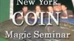 New York Coin Seminar Volume 1 - Coins Across (DVD) - Magic Trick