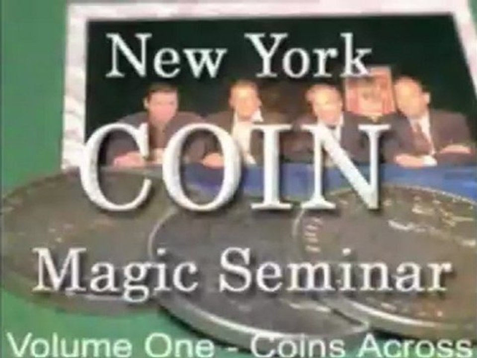 New York Coin Seminar Volume 1 - Coins Across (DVD) - Magic Trick