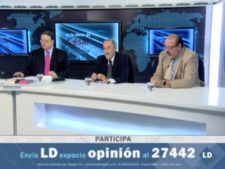 Tertulia económica con Emilio González y Francisco Cabrillo - 13/09/10