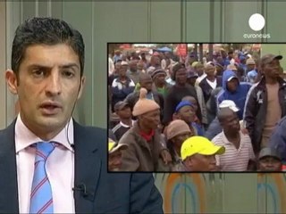 Afrique du Sud : la région minière du Rustenburg...