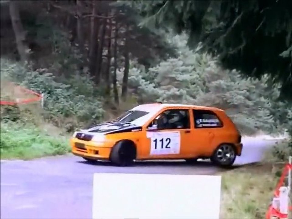 Rallye du Haut Lignon 2012 Julien Saunier Fred Vauclare
