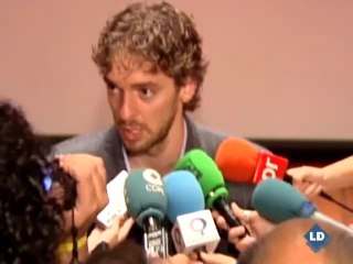 Gasol: "Me produce un orgullo enorme poder estar con mis compañeros de selección"