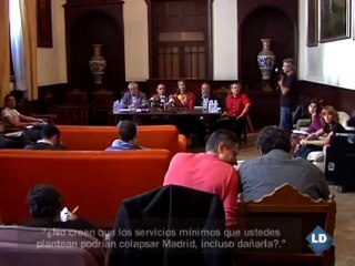 Toxo: "Claro que queremos paralizar Madrid. Y Sevilla, Barcelona, Valencia..."