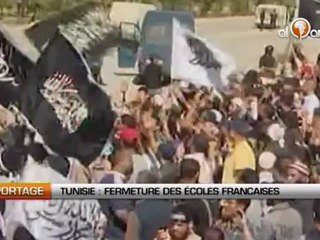 Tunisie : Fermeture des écoles françaises