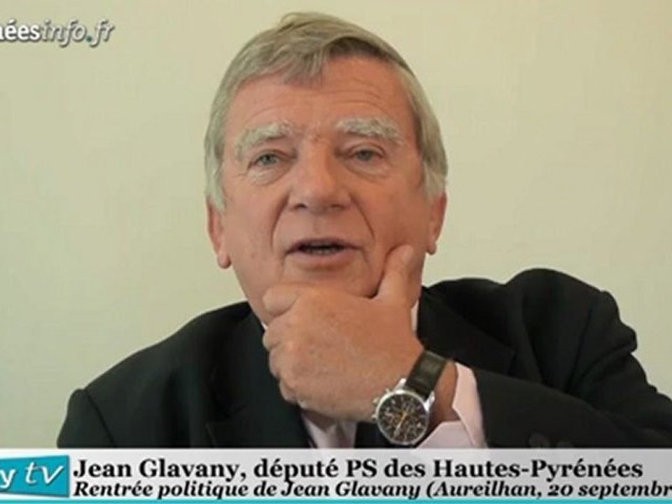 Hautes-Pyrénées Rentrée de Jean Glavany (20 septembre 2012)