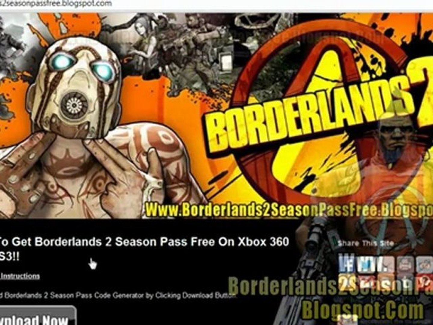 Borderlands 2 Season Pass Code Leaked - video Dailymotion