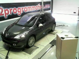 ::: o2programmation ::: Peugeot 207 RC Ligne Oreca + dump + reprogrammation moteur @220ch
