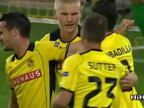 هدف يونج بويز الثاني على ليفربول - اوجالا