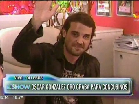 Pedro en Este es el Show (grabación Concubinos) - 20 de Septiembre