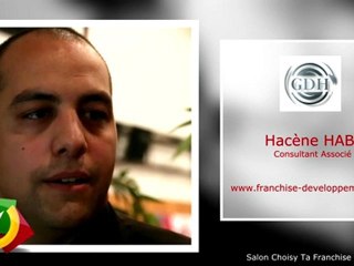 Hacene HABI, consultant franchise, fondateur du cabinet GDH Développement