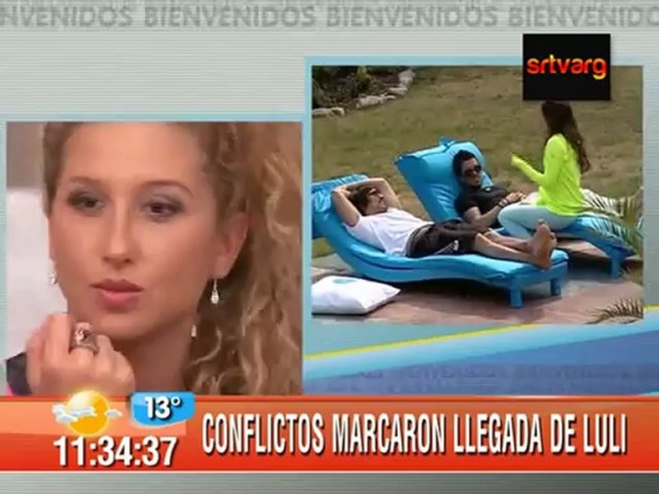 Luli En Matinal de Chile Habla de La pelea Con Eugenia Lemos