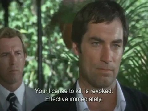 Permis de tuer ( bande annonce VO )