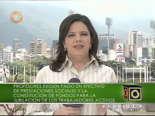 下载视频: Asociación de Profesores de la UCV solicitará al Ejecutivo aumento salarial de 100%