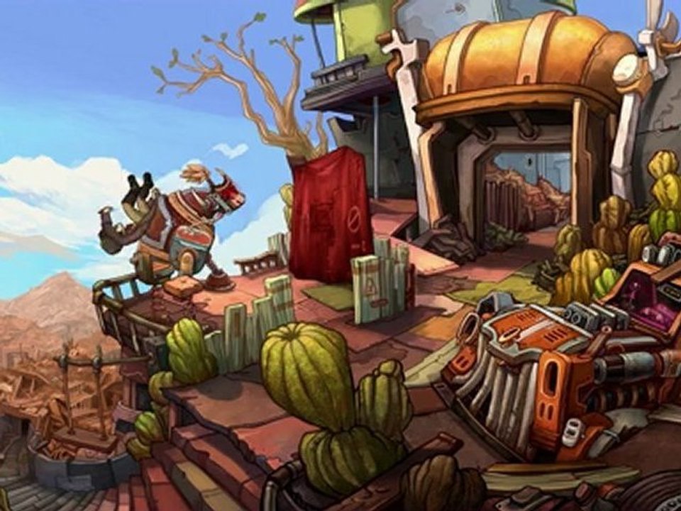 La Fuga Deponia (Trailer Español)