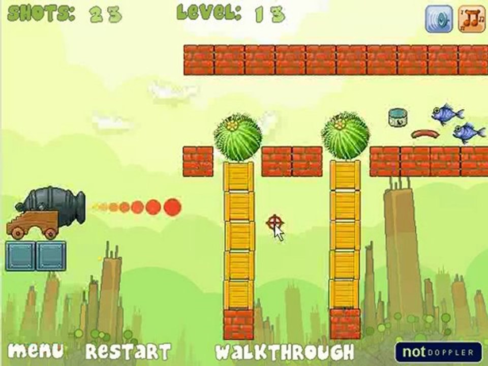 Catopult Walkthrough - Levels 1-13