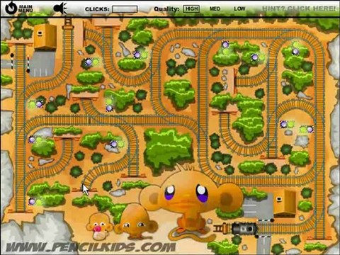 Monkey GO Happy 3 Walkthrough - 44 Clicks