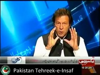 Imran Khan points out major contradiction of analysts (Sep 19, 2012)