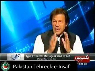 Opportunist vs PTI Team: Imran Khan (Sep 19, 2012)