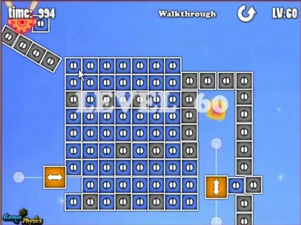 Physics Fidget Walkthrough - Levels 36-70