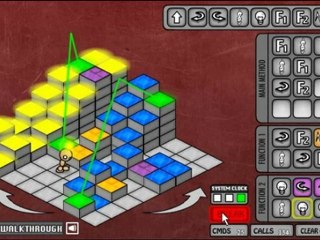 LightBot 2 Walkthrough - Levels 19-24 (Expert), Minimal Commands