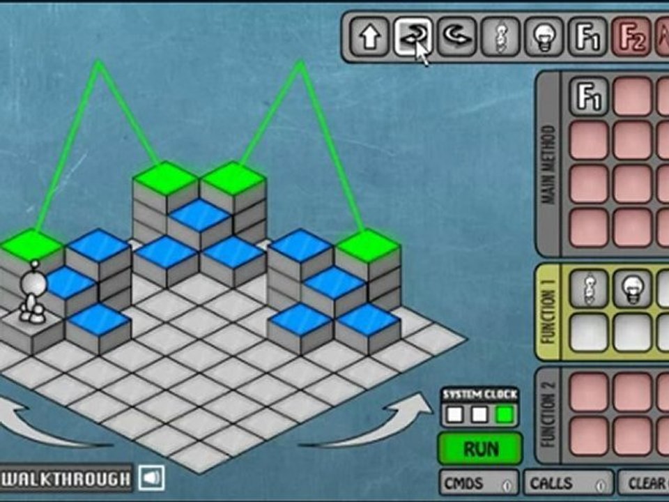 lightbot-2-walkthrough-levels-1-12-basics-recursion-minimal-commands-video-dailymotion