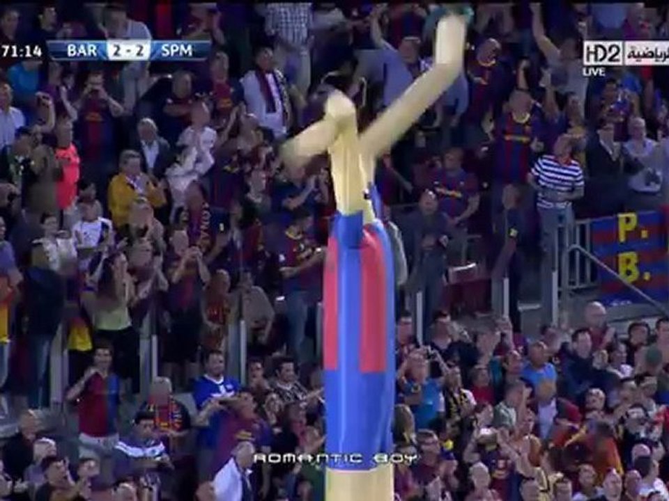 Barça 3-2 S.Moscou : Messi 2-2