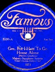 Majestic Saxophone Sextette - Gee! But I Hate Going Home Alone