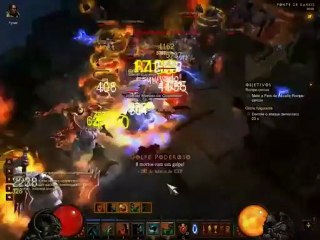 Diablo III barbaro solo ato 3 Inferno