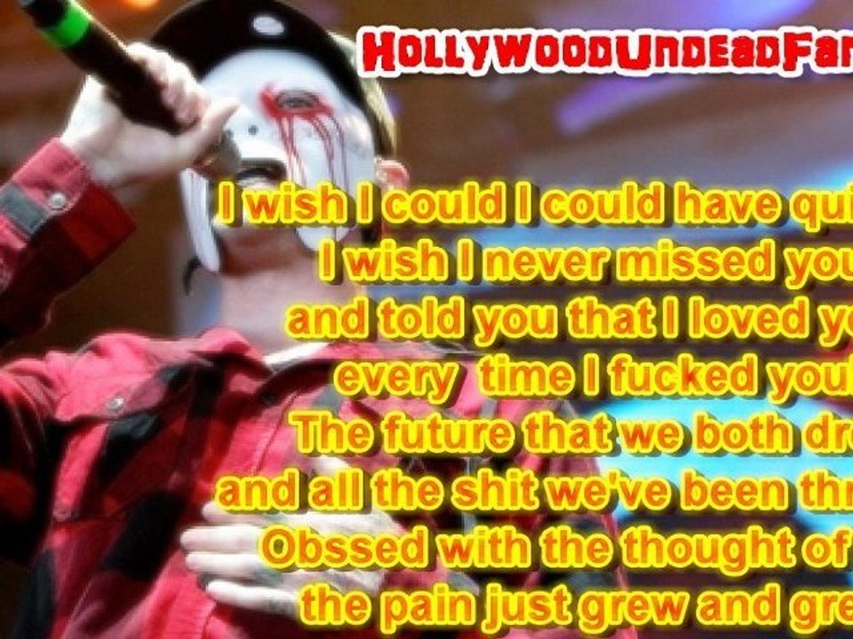 Hollywood Undead - Black Dahlia Lyrics HD