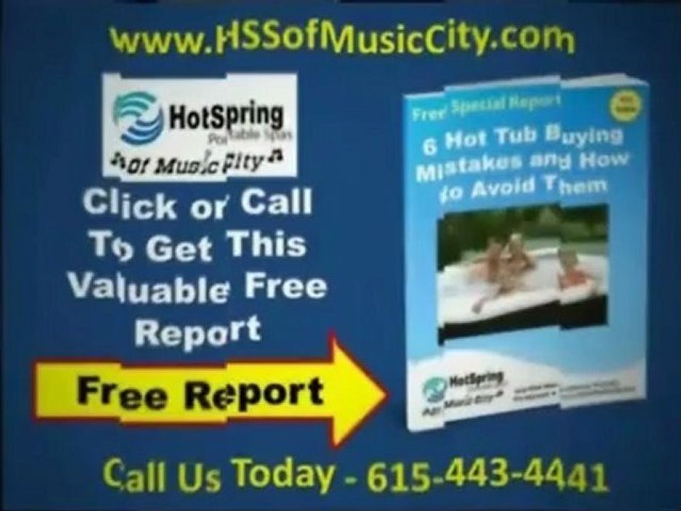 Hot Tubs Nashville, Saunas Nashville 615-443-4441